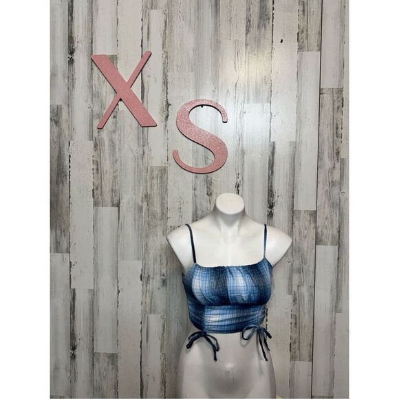 Aeropostal blue crop top size XS - Picture 6 of 8